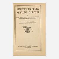 [Aviation] Rickenbacker, Capt. Edward V. Fighting the Flying Circus