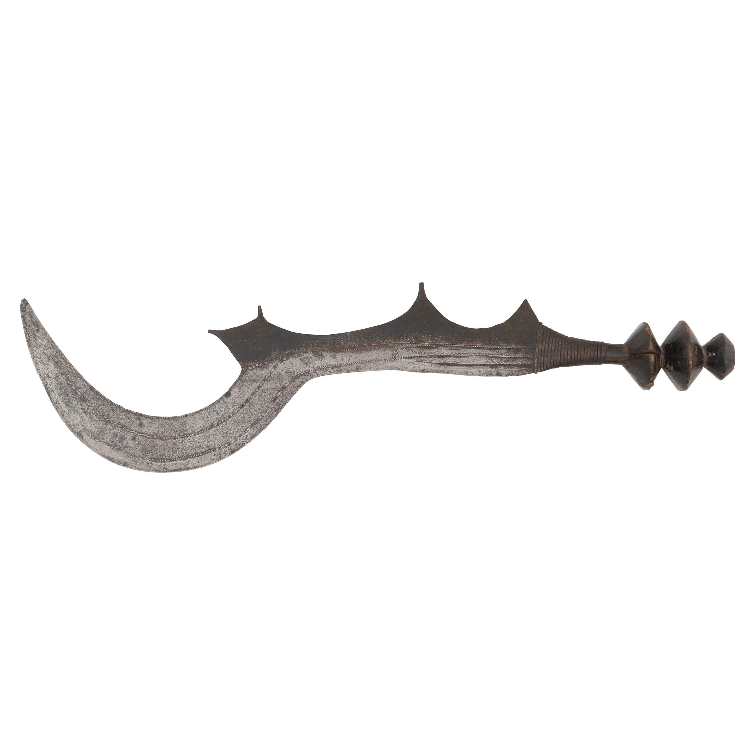 Congolese Bantu Ngulu Ceremonial Sword