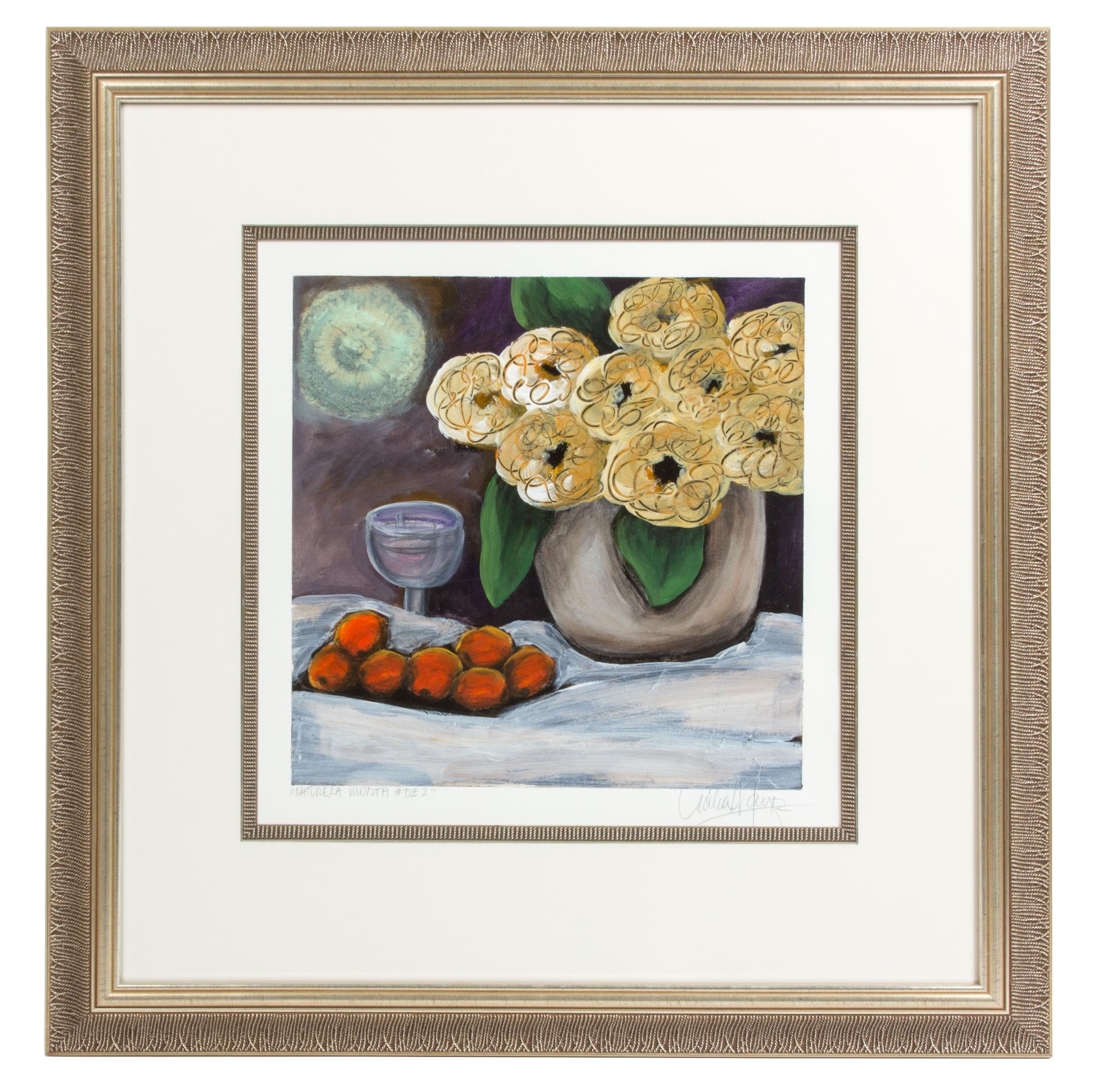Cecilia Maur, (20th Century), Floral Vases (two works)