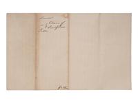 [ENSLAVEMENT & ABOLITION]. A group of 4 documents identified to the Carr and Tebbs families of Virginia, incl. references to the manumission and sale of enslaved persons.