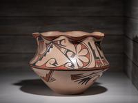 Polychrome Pottery Jar