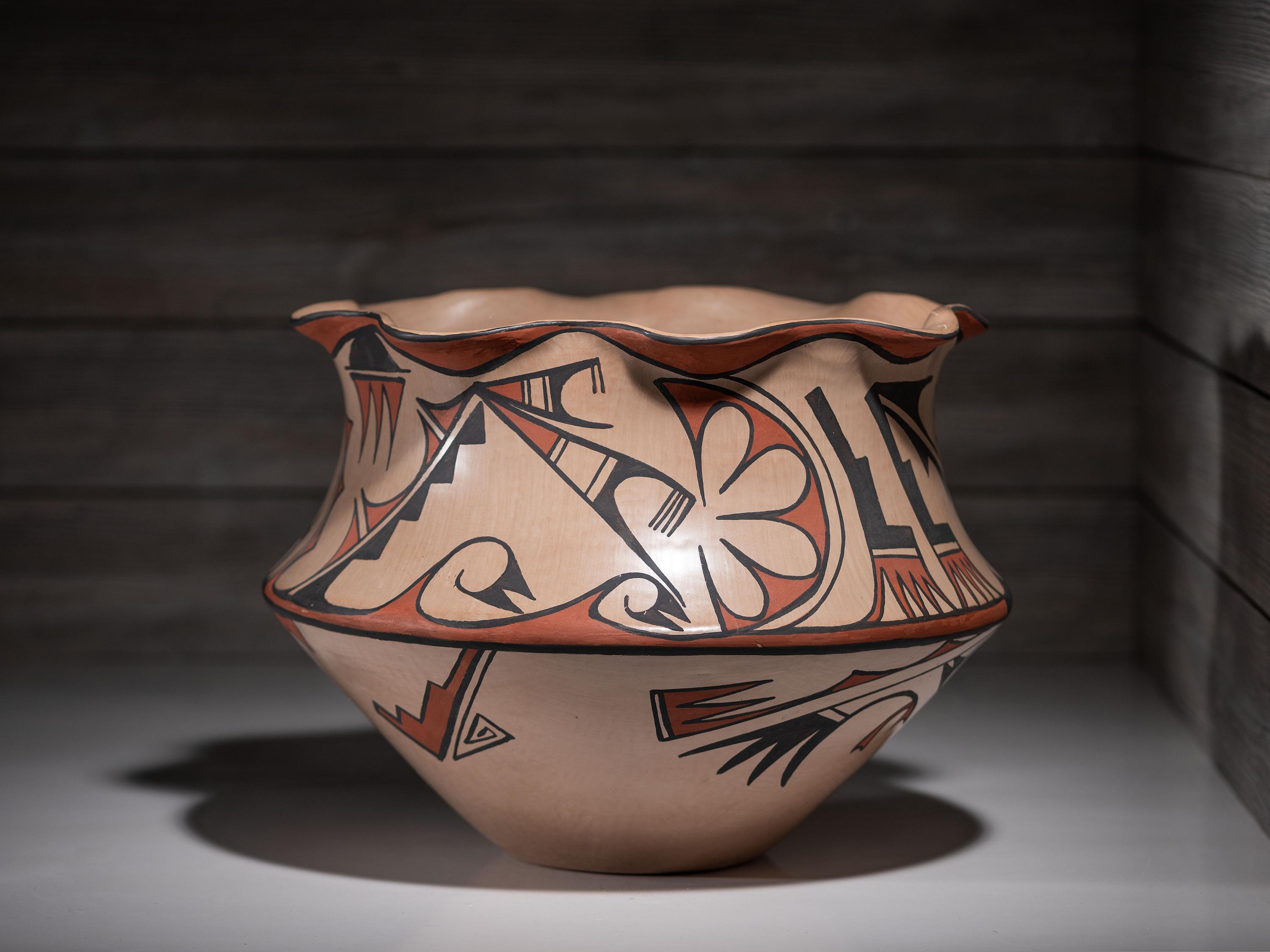 Polychrome Pottery Jar