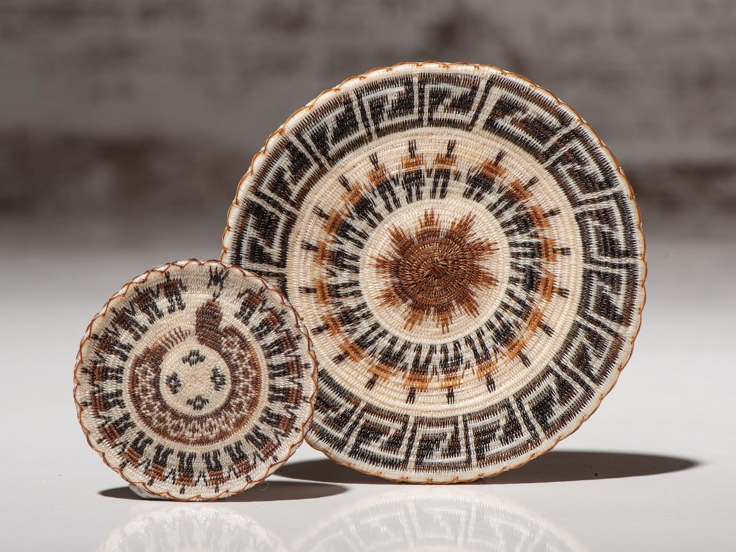 Akimel O'odham Horsehair Friendship Baskets