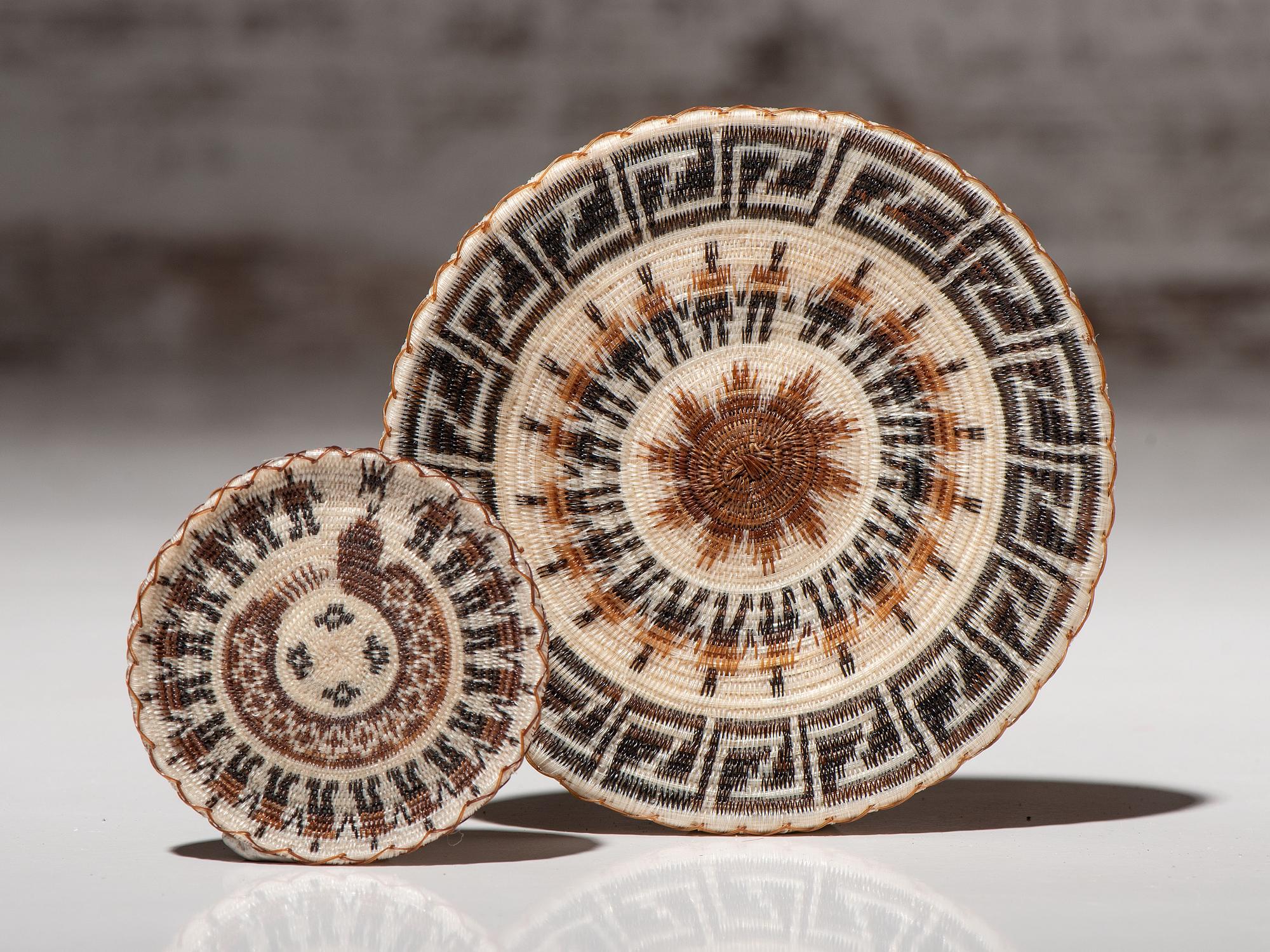 Akimel O'odham Horsehair Friendship Baskets