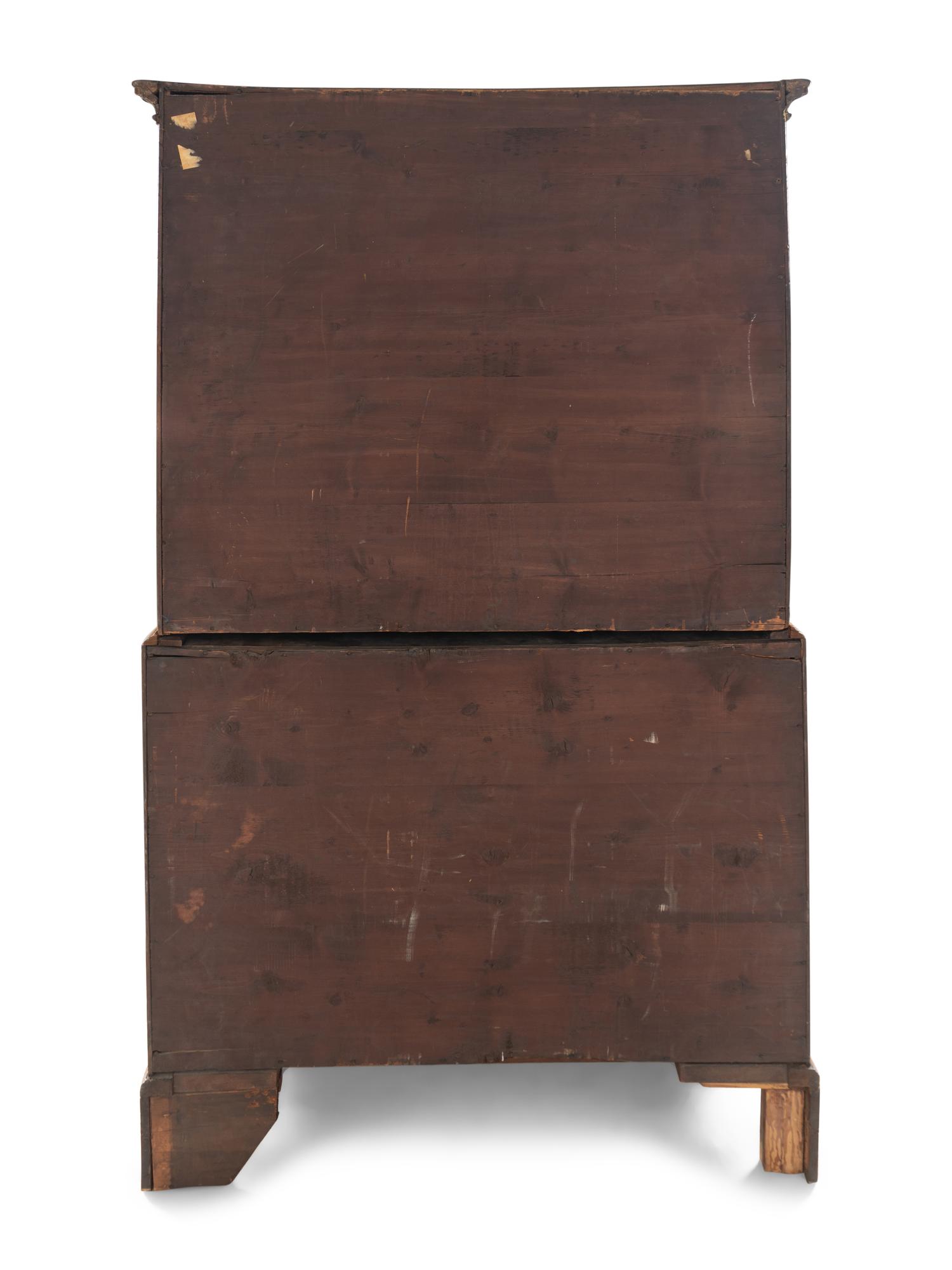A George III Mahogany Chest-on-Chest