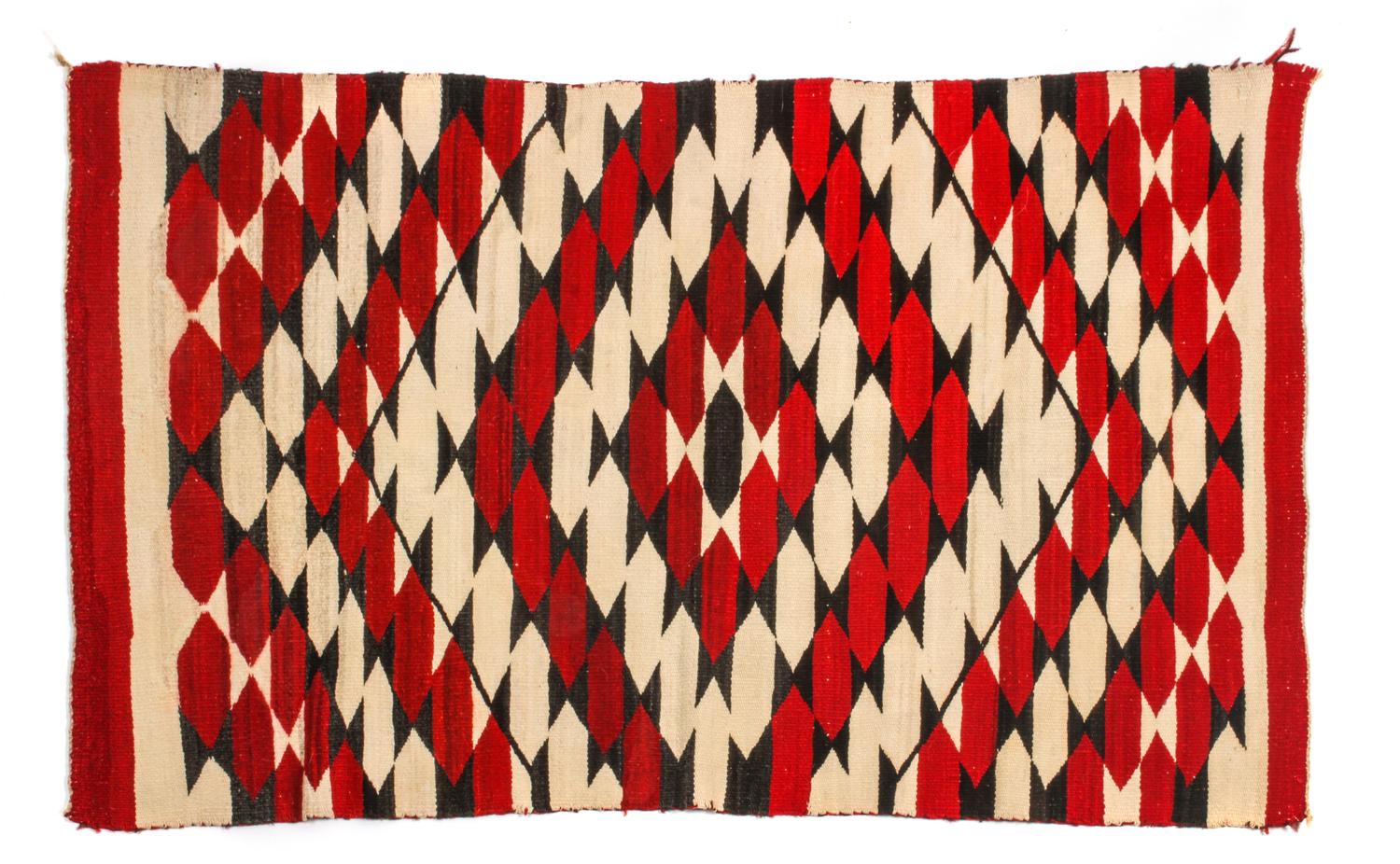 Navajo Crystal Rug 56 x 35 inches — CIRCA 1930