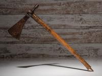 Western Plains Tacked Pipe Tomahawk