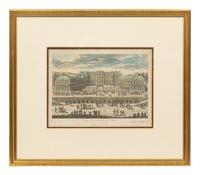 Two French Hand Colored Engravings