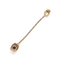 Yellow Gold and Multigem Gentleman's Accessory