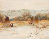 Fiesta Day (Squaw Winter, Crow Reservation - Montana) , 1902-1906