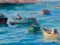 Fishing Boats, Monterey, California