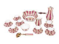 A Le Tallec Porcelain Chocolate Service