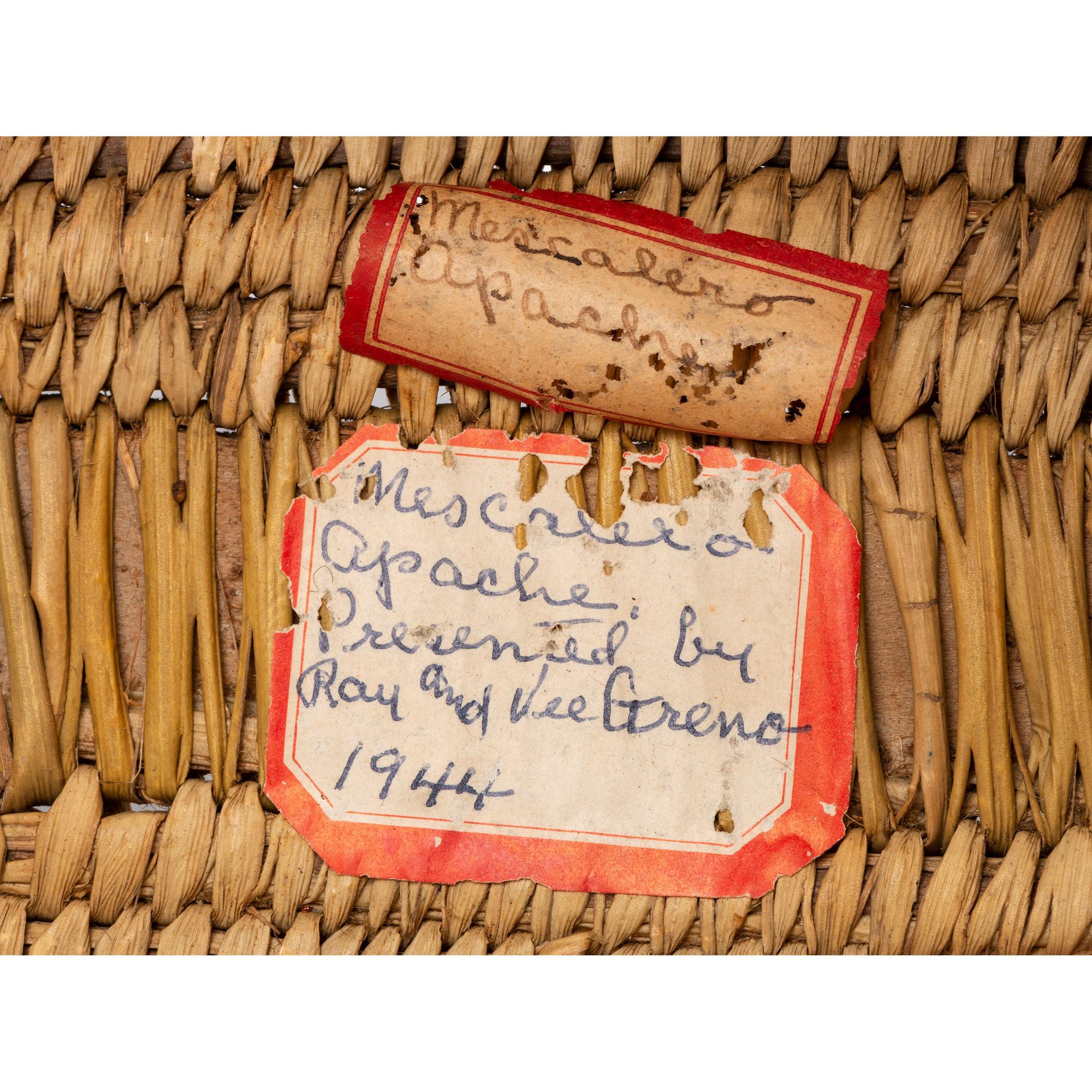 Mescalero Apache and Yavapai Baskets
