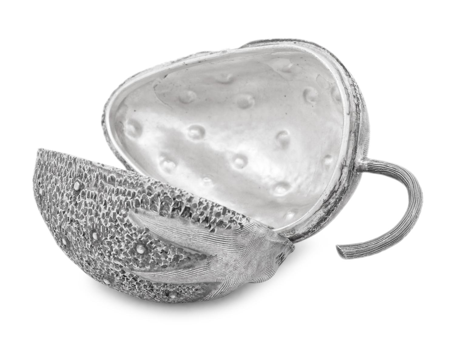 Seven Mexican Silver Bonbonnieres