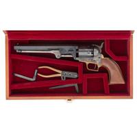 Cased Italian Replica Colt 1851 Navy Percussion Revolver with Accessories