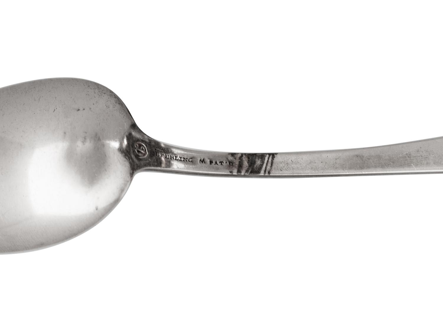 An American Silver Flatware Service