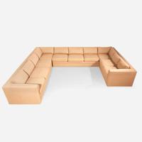 Contemporary A U-Shaped Sectional Sofa, circa 1980