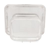 A Group of Two Christofle Silver-Plate Trays
