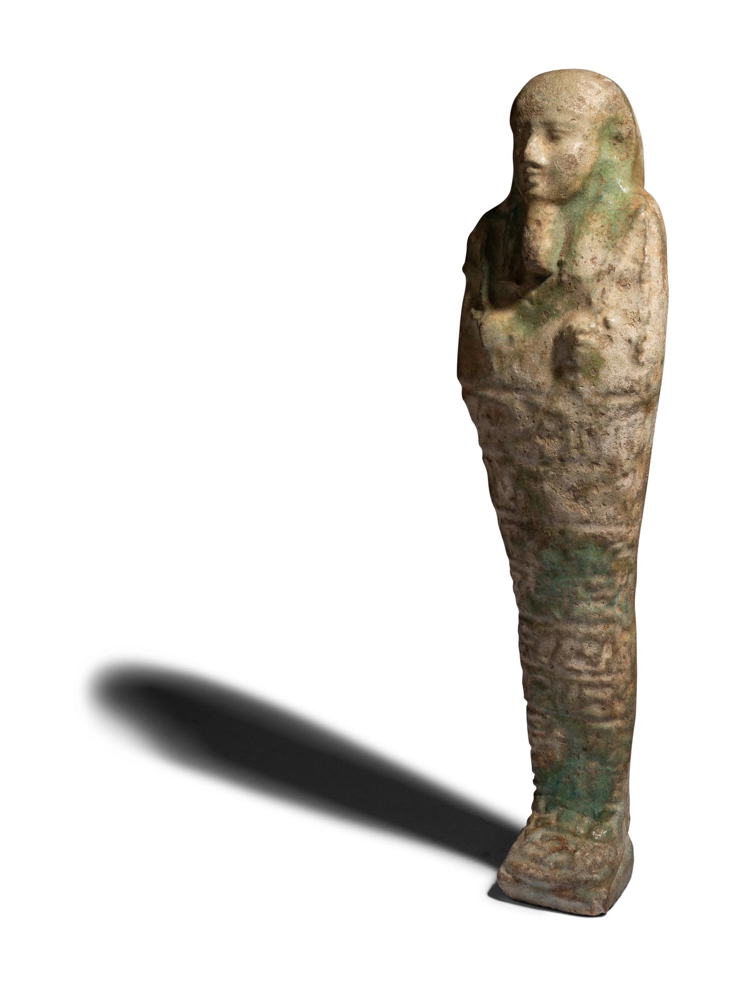An Egyptian Faience Ushabti