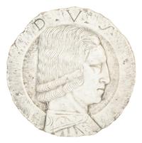A Collection of Six Italian Marble Bas Relief Profile Portrait Plaques