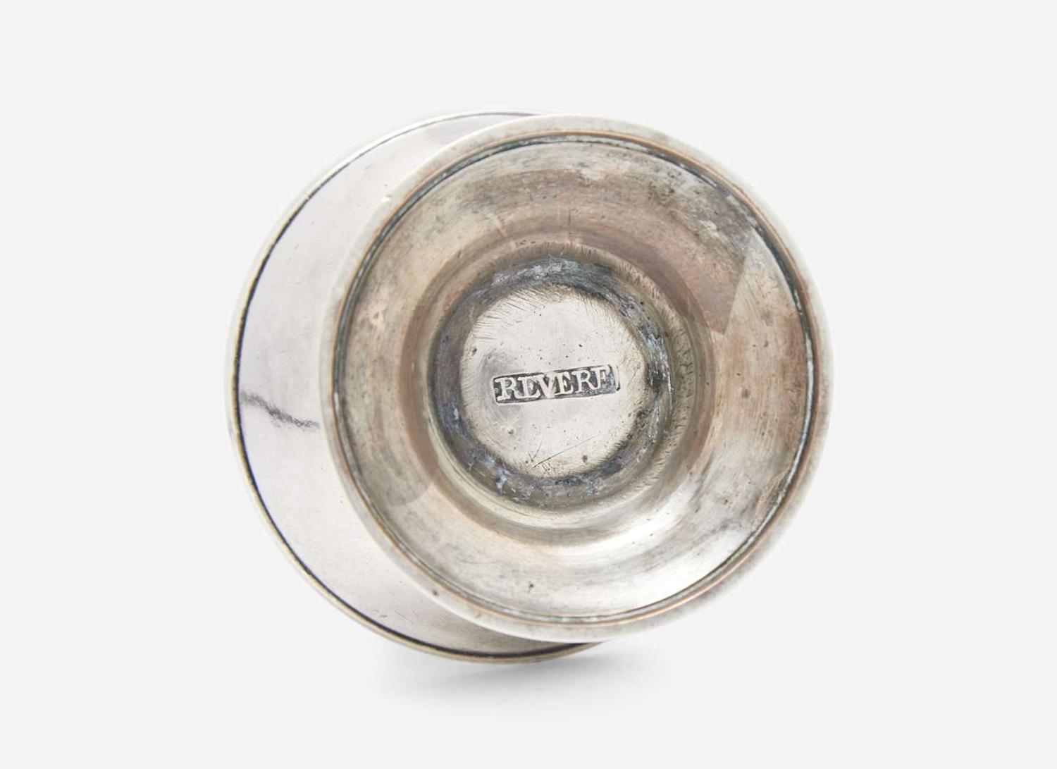 A silver caster, Paul Revere, Jr. (1735-1818), Boston, MA, circa 1760