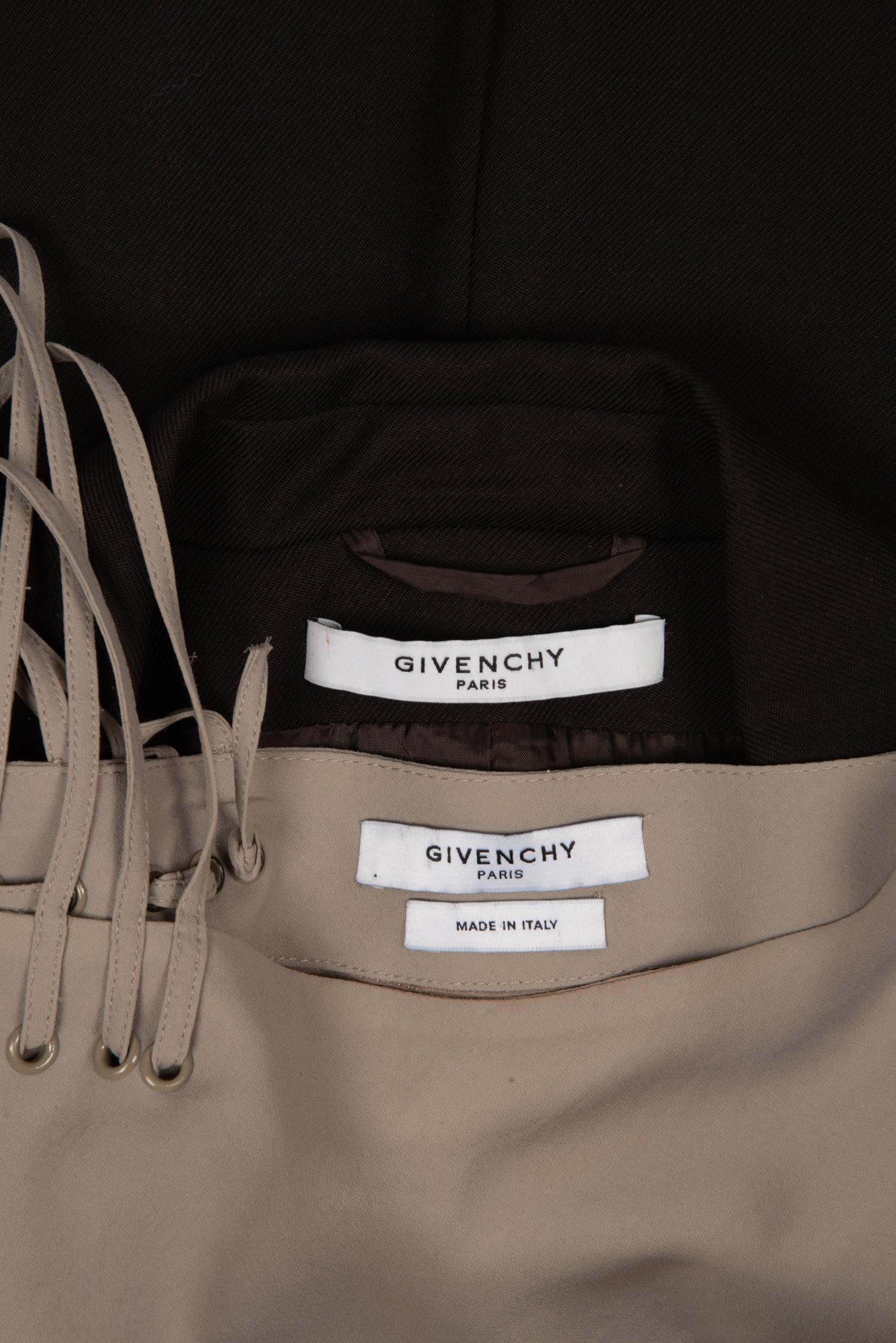 Two Givenchy Pieces, Jacket and Dress, 2000s