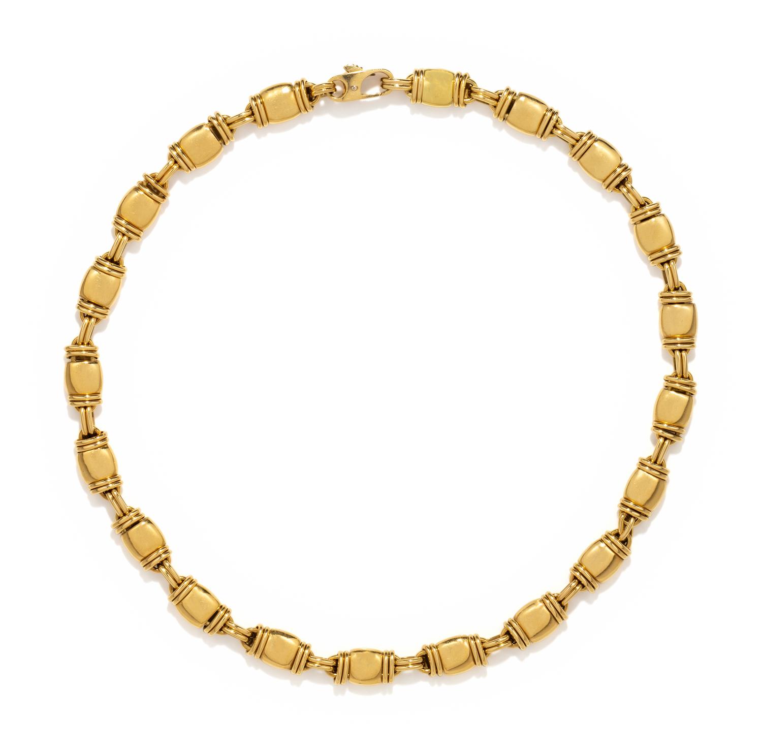 YELLOW GOLD NECKLACE