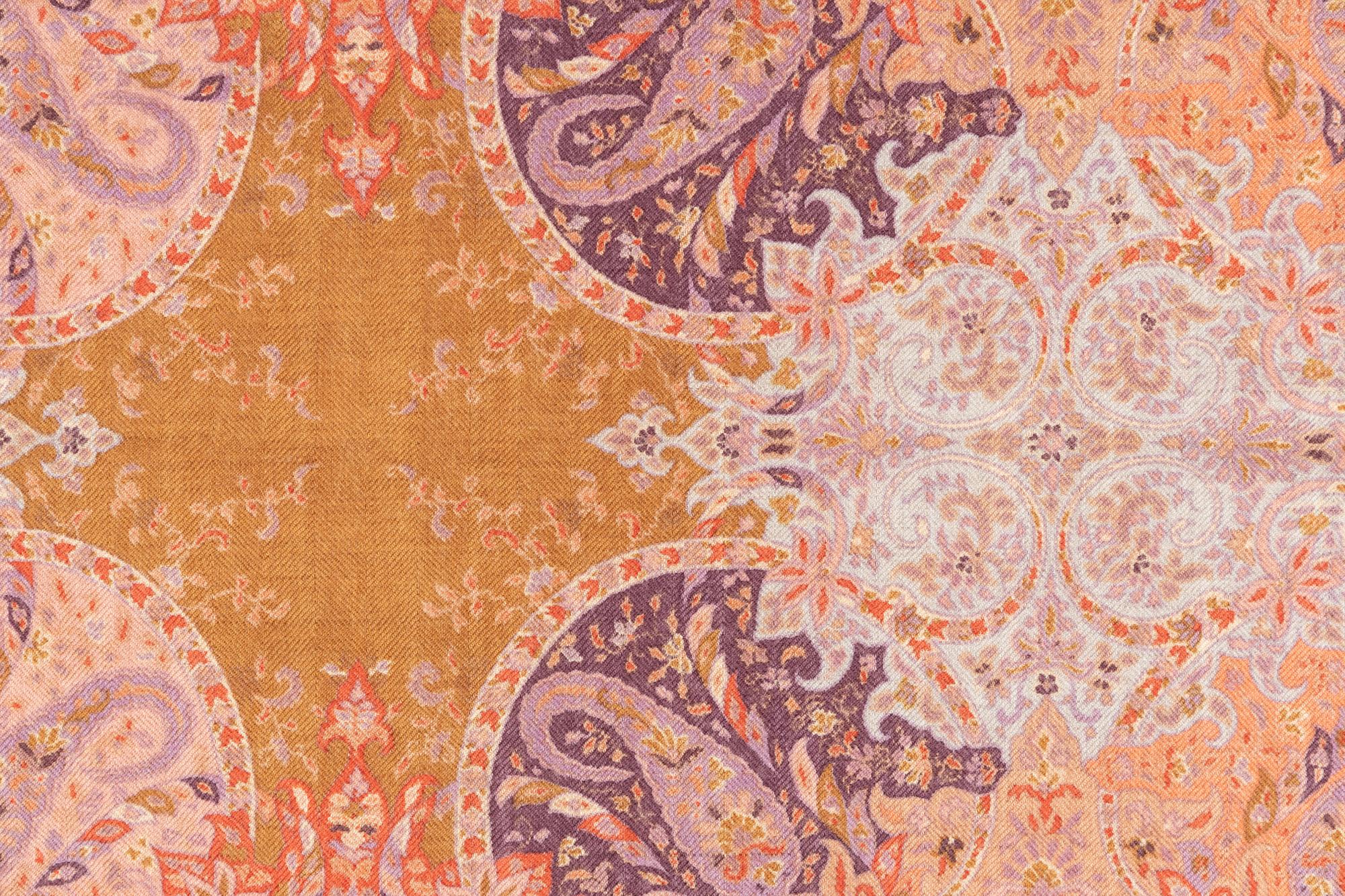 Five Designer Scarves: One Giorgio Armani, One Oscar de la Renta, One Valentino, Two Etro