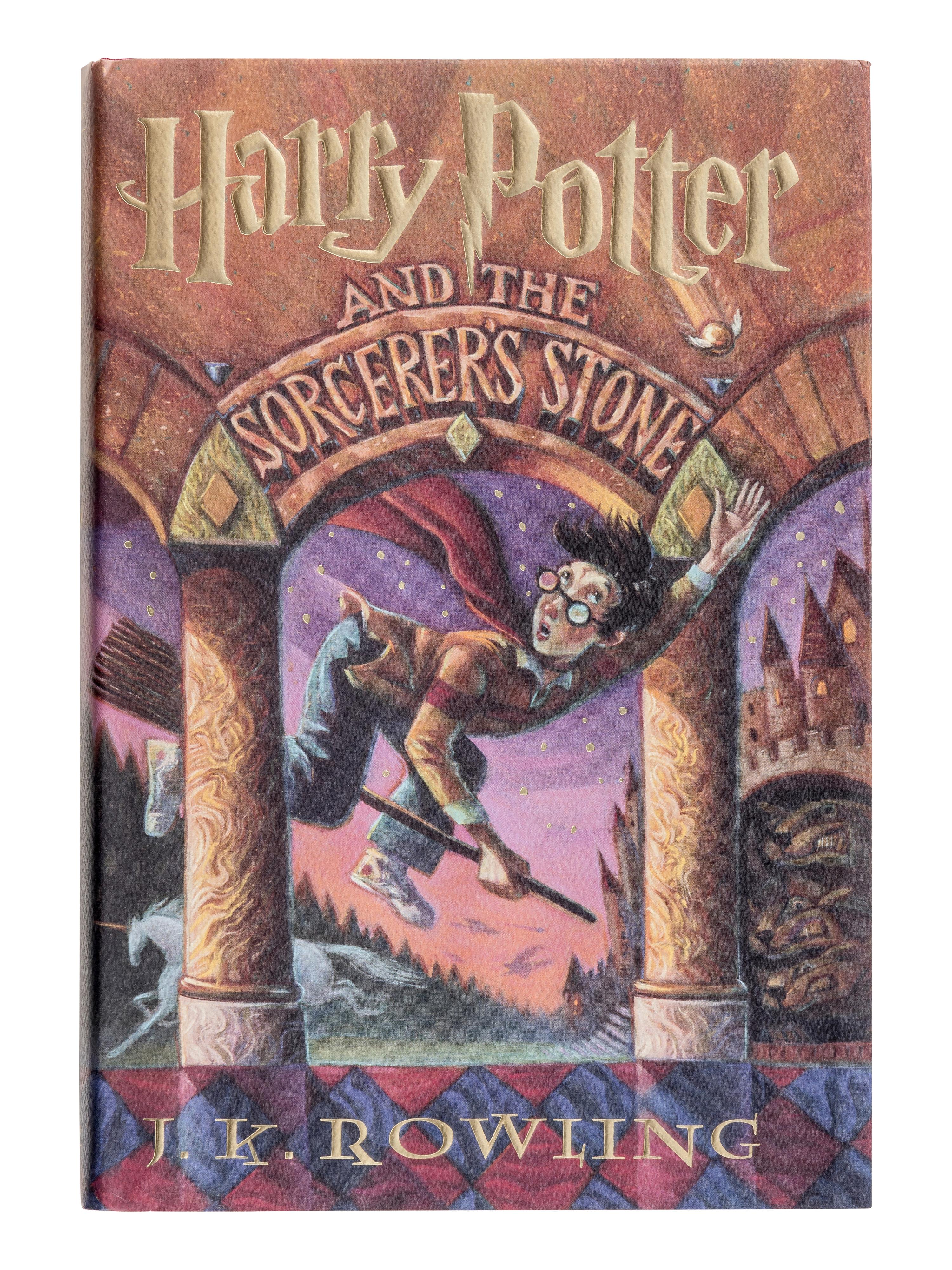 ROWLING, J.K. (b. 1965). Harry Potter and the Sorcerer’s Stone. [New York]: Arthur A. Levine Books, 1998.