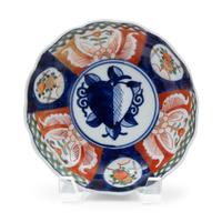 A Large Collection of Japanese Imari Porcelain Dishes