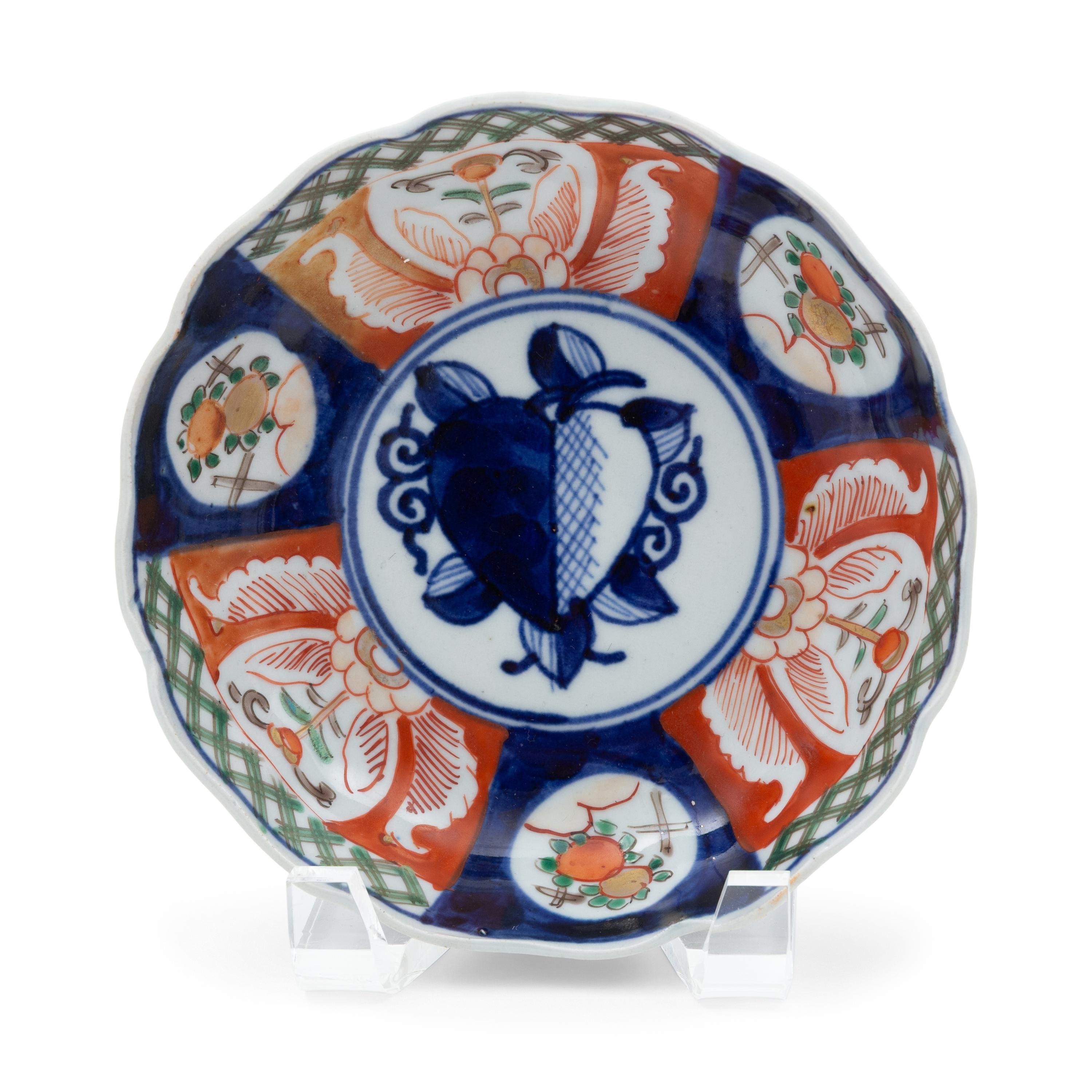 A Large Collection of Japanese Imari Porcelain Dishes