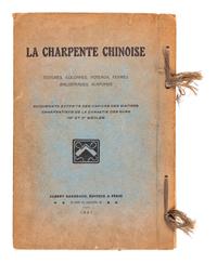 [CHINESE SCULPTURE & ARCHITECTURE] Two richly illustrated volumes pertaining to Chinese sculpture, comprising:
