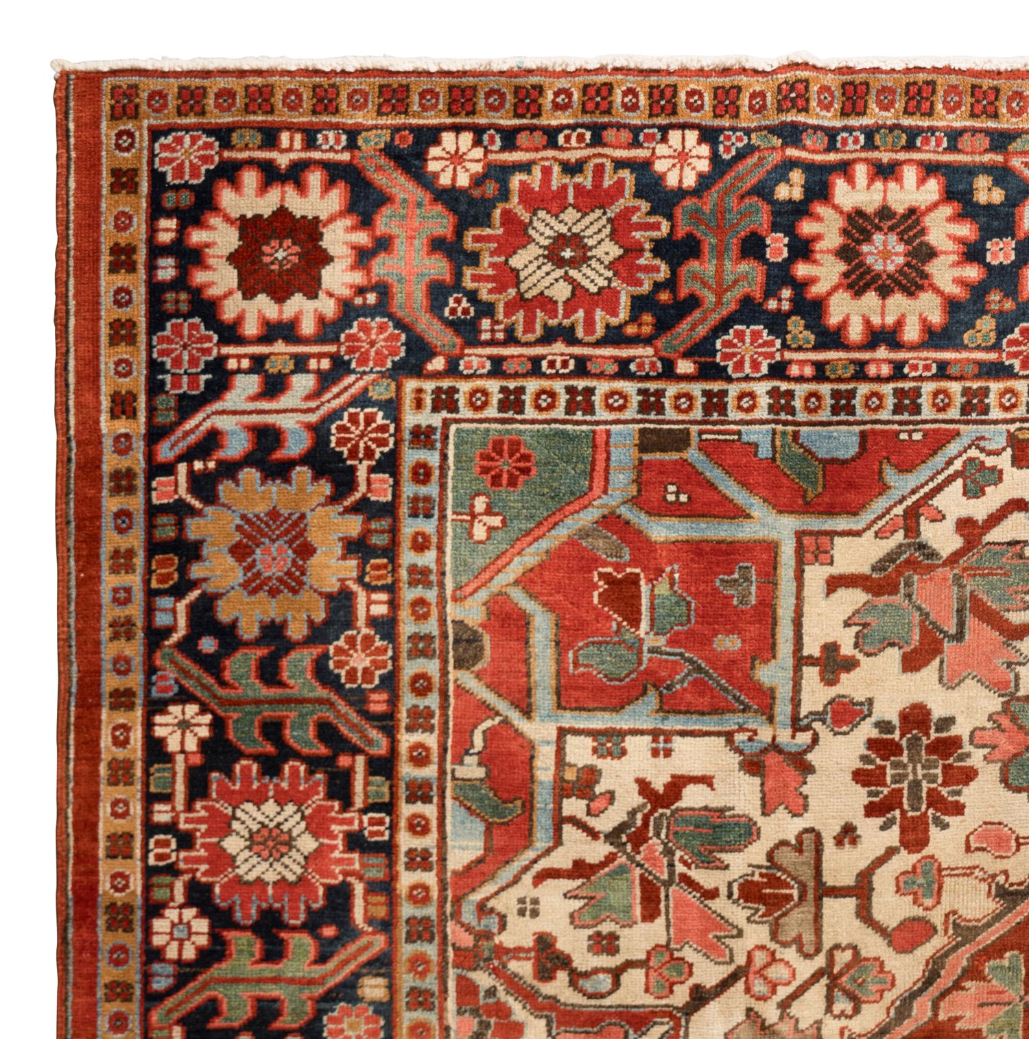 A Heriz Rug