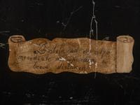 A Pair of Sgraffito Paintings of Pistols