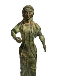 An Etruscan Style Bronze Votary