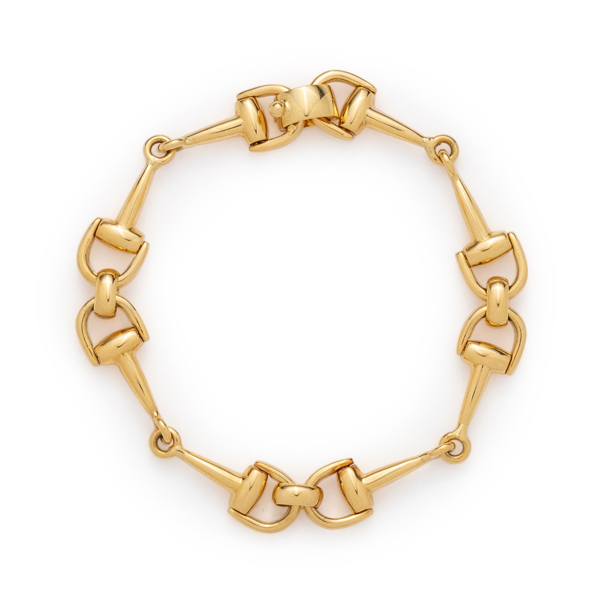 YELLOW GOLD BRACELET