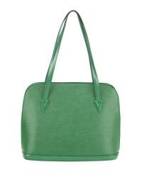LOUIS VUITTON, GREEN EPI LUSSAC BAG