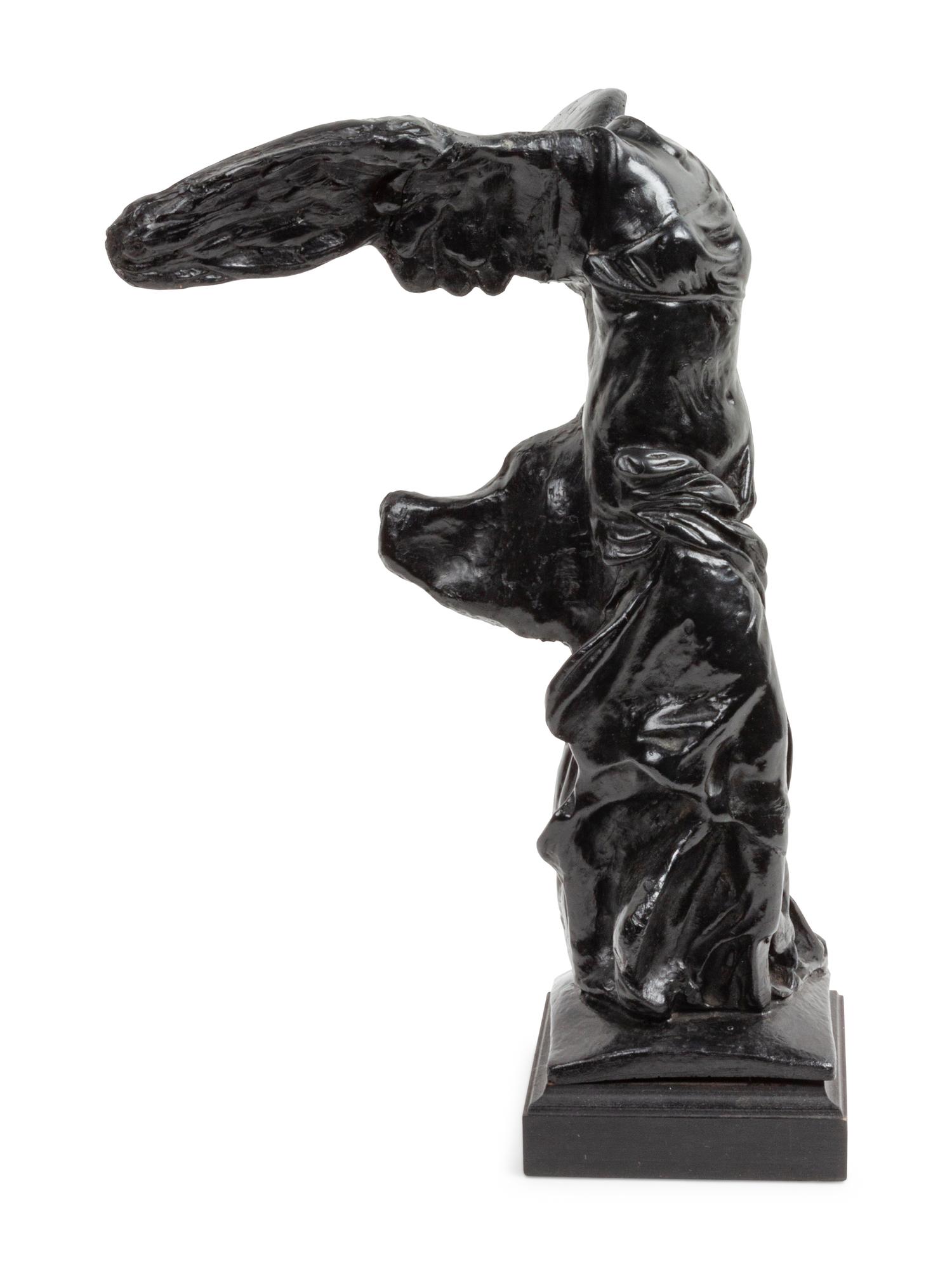 Two Composition Winged Victory Statues