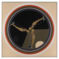 Three Men in Circles , 1968