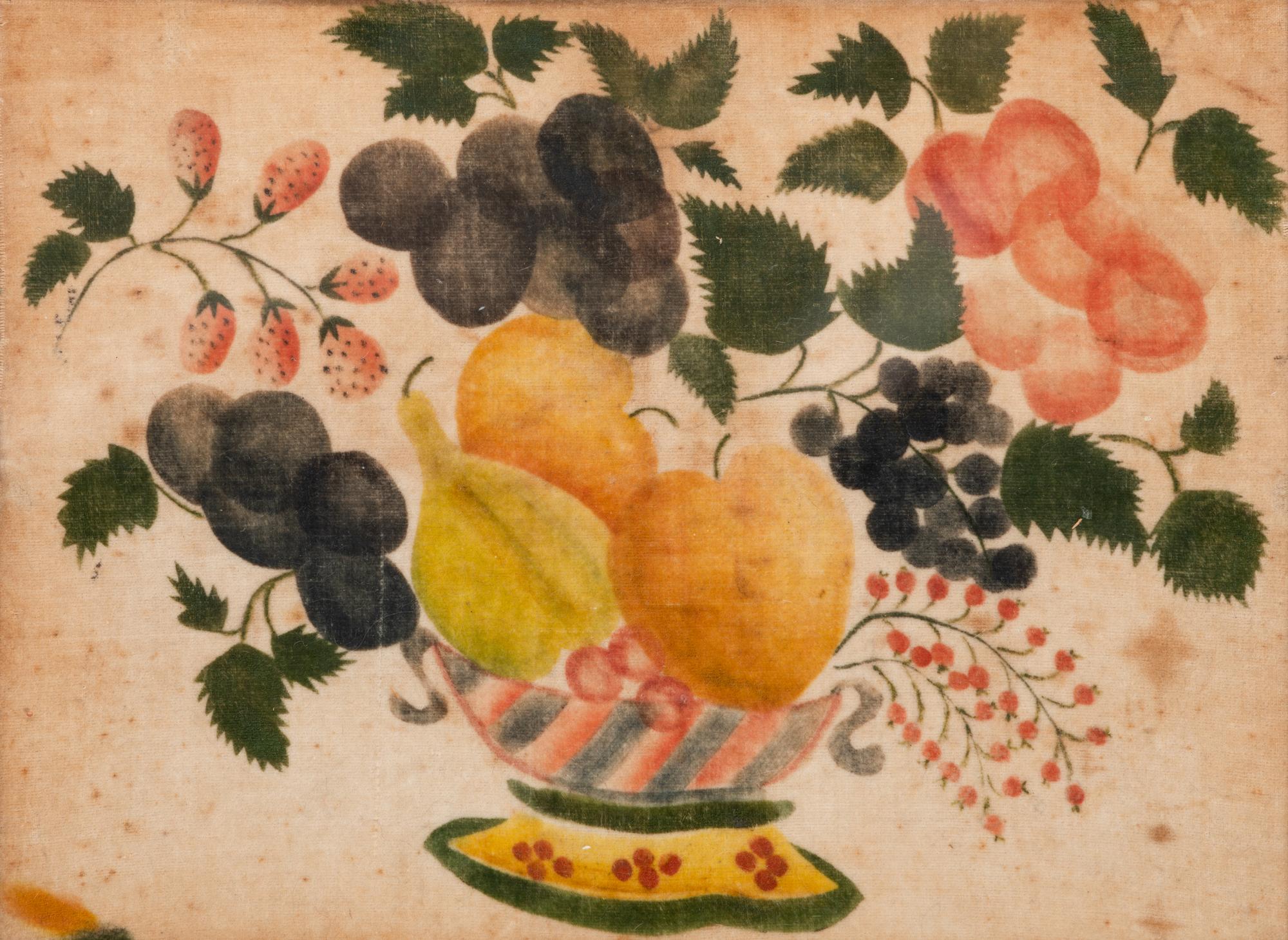 An American Watercolor Fruit Basket Theorem on Velvet