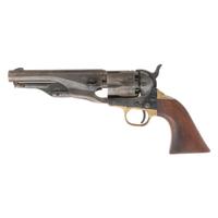 Aged Pietta Replica Percussion Colt "Fluted" 1861 Navy Revolver