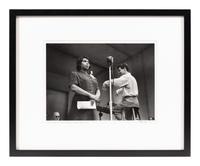 Ruth Orkin (1921-1985) Marian Anderson and Leonard Bernstein, Lewisohn Stadium, New York, 1947