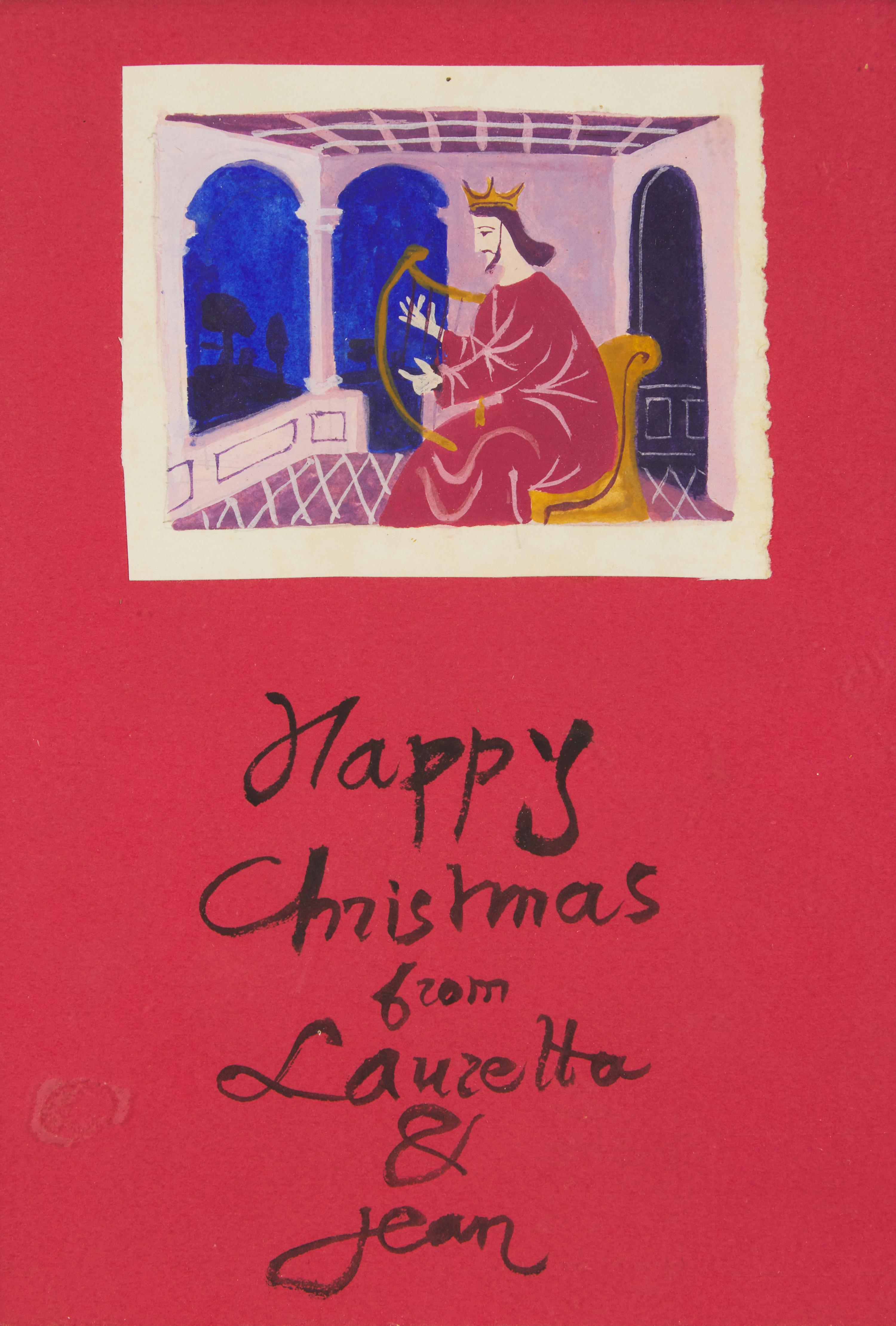 Le Roi David (Christmas Card) , 1983