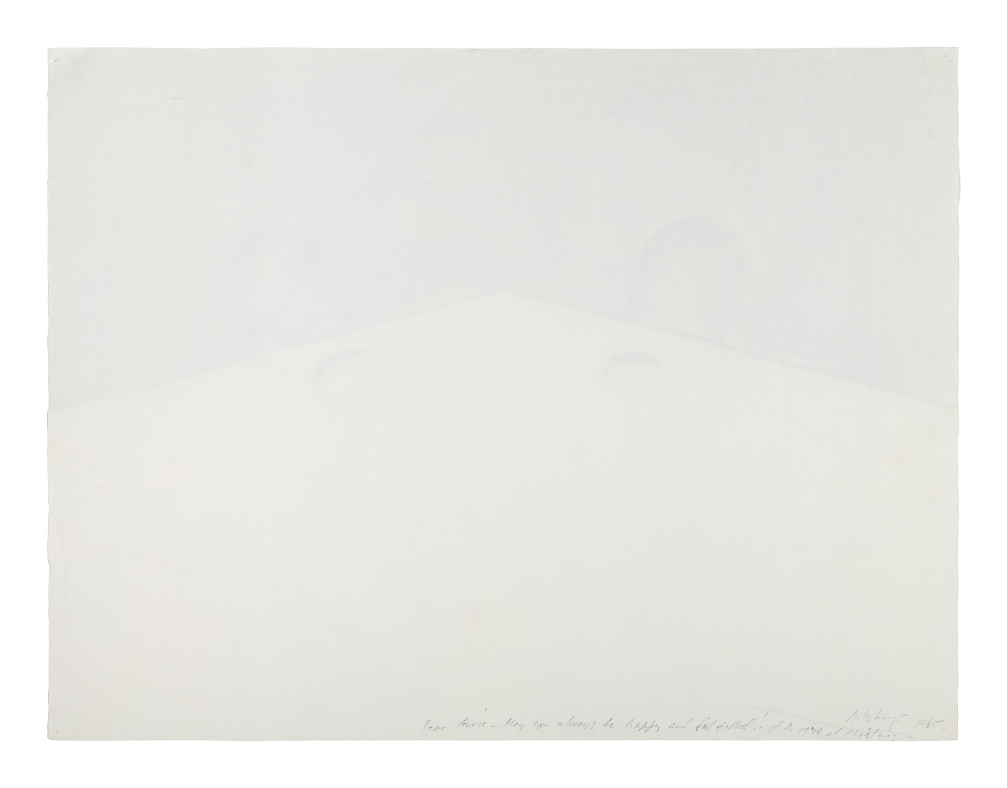 Untitled (Table and Place Setting), 1965