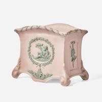 A Wedgwood Lilac Dip Jasperware Bulb Pot UK, early 19th century