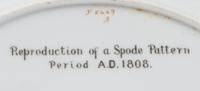 A Spode Porcelain Dinner Service