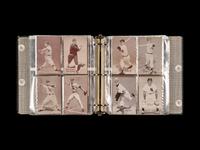 A Large Collection of Baseball Exhibit Cards Including Multiple Hall of Famers, Signed and Key Issues