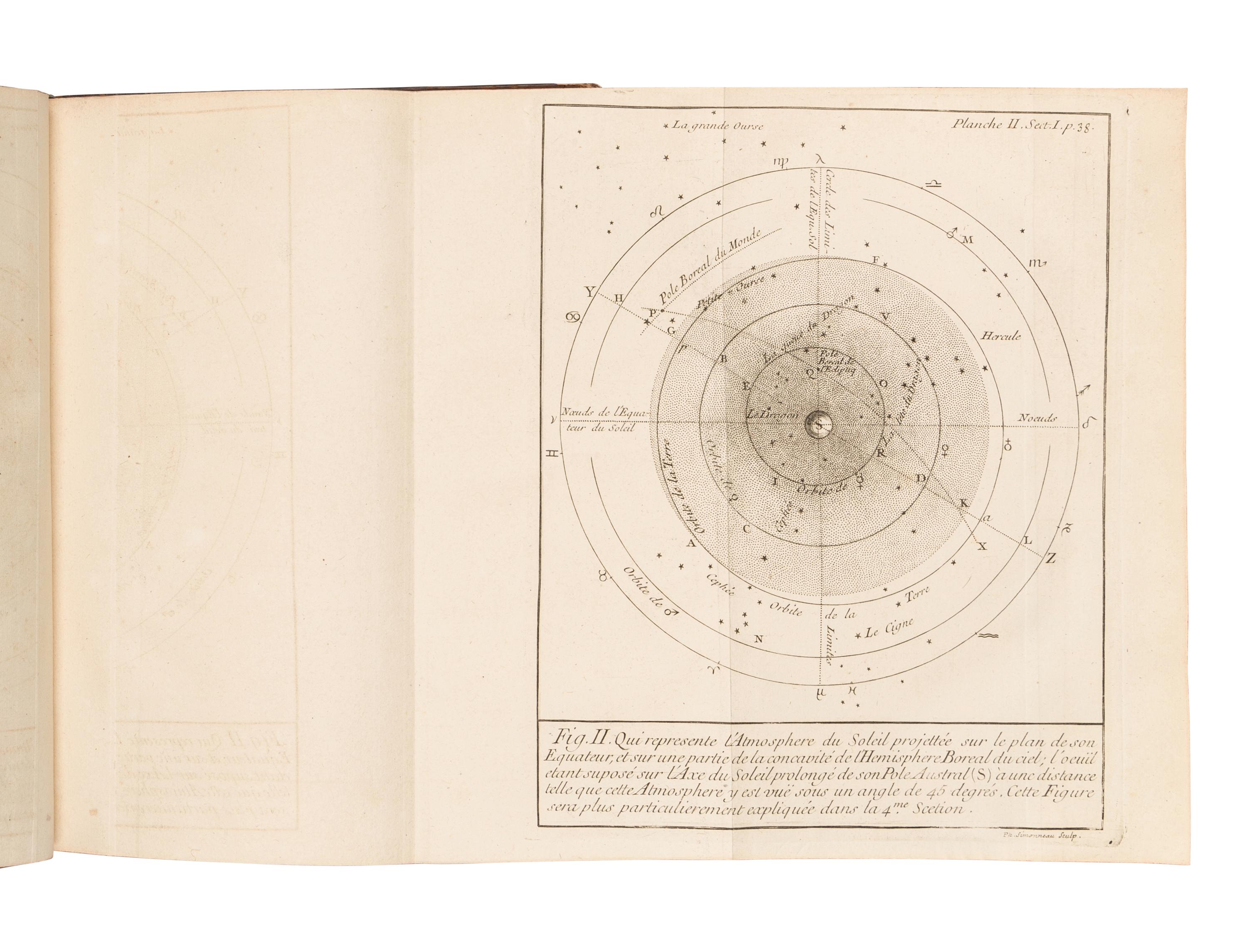 DORTOUS DE MAIRAN, Jean Jacques (1678-1771). Traité Physique et Historique de l'Aurore Boréale . Paris: de L'Imprimerie Royale, 1733.