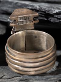 Sterling Silver Abstract Ring