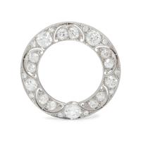 EDWARDIAN, DIAMOND CIRCLE BROOCH